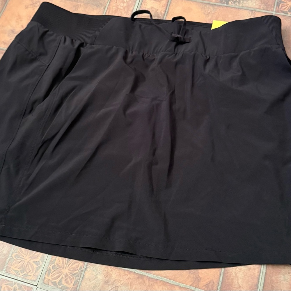 All in Motion Black Stretch Skirt